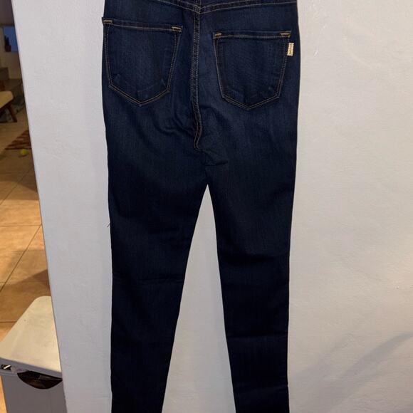 NWT Vibrant M.I.U Women's Dark Blue Skinny Jeans 25 Y2K - Picture 3 of 10